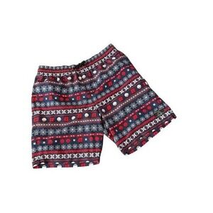 Board Shorts with Bottle Opener Mens Size L Red White Blue Resort Beach Vacation
